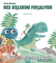 Yavru Dinozor Rex Dişlerini Fırçalıyor