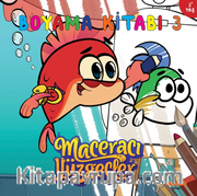 Maceracı Yüzgeçler Boyama Kitabı 3