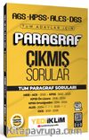 AGS KPSS ALES DGS Tüm Adaylar İçin Paragraf Tamamı PDF Çözümlü Tüm Paragraf Soruları Çıkmış Sorular