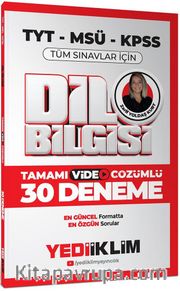 2026 KPSS MSÜ TYT Dil Bilgisi Tamamı Video Çözümlü Tüm Sınavlar için 30 Deneme