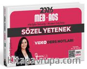 2026 MEB-AGS Sözel Yetenek Video Ders Notları