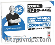 Coğrafyanın Kodları 2026 KPSS-AGS 35 Günde Haritalarla Kodlamalarla Coğrafya Video Ders Kitabı