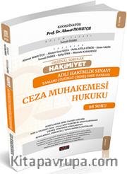Orijinal Sorular Hakimiyet Adli Hakimlik Sınavı Ceza Muhakemesi Hukuku Çıkmış Soru Bankası