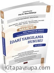Orijinal Sorular Hakimiyet Adli Hakimlik Sınavı İdari Yargılama Hukuku Çıkmış Soru Bankası
