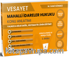 Vesayet Mahalli İdareler Hukuku Konu Anlatımı