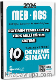 2026 MEB-AGS Eğitimin Temelleri ve Türk Milli Eğitim Sistemi 10 Deneme Çözümlü