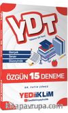 YDT 15 Özgün Deneme