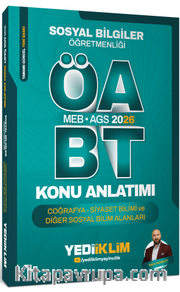 2026 MEB AGS ÖABT Sosyal Bilgiler Öğretmenliği Coğrafya Siyaset Bilimi ve Diğer Sosyal Bilim Alanları Konu Anlatımı