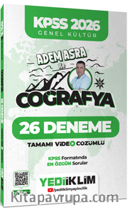 2026 KPSS  Genel Kültür Adem Asra ile Coğrafya Tamamı Video Çözümlü 26 Deneme