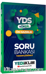 YDS YÖKDİL Ön Hazırlık Tamamı Çözümlü Soru Bankası