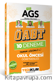 AGS ÖABT Okul Öncesi Öğretmenliği Tamamı Çözümlü 10 Deneme Sınavı