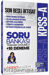 KPSS A Grubu İktisat Son Beşli Soru Bankası ve 10 Deneme Çözümlü 