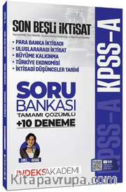 KPSS A Grubu İktisat Son Beşli Soru Bankası ve 10 Deneme Çözümlü 