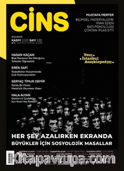 Cins Aylık Kültür Dergisi Sayı:122 Kasım 2025