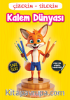 Çizerim Silerim – Kalem Dünyası / Okul Öncesi Aktivite Kitapları