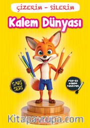 Çizerim Silerim – Kalem Dünyası / Okul Öncesi Aktivite Kitapları