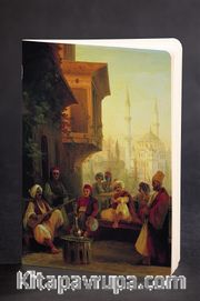 Akıl Defteri - Ressamlar Serisi - Ortaköy Camii'nin Yanındaki Kahvehane - Ivan Ayvazovski (Cep Boy)