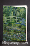 Akıl Defteri - Ressamlar Serisi - Nilüferler ve Japon Köprüsü - Claude Monet (Cep Boy)