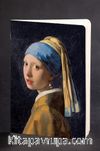 Akıl Defteri - Ressamlar Serisi - İnci Küpeli Kız - Johannes Vermeer (Cep Boy)