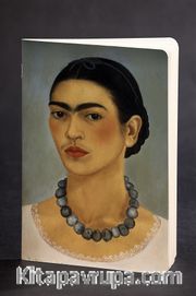 Akıl Defteri - Ressamlar Serisi - Kolyeli Otoportre - Frida Kahlo (Cep Boy)
