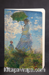 Akıl Defteri - Ressamlar Serisi - Şemsiyeli Kadın - Claude Monet (Cep Boy)