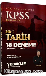 KPSS Genel Kültür Tüm Adaylar İçin Tamamı Çözümlü Pir-i Tarih 18 Deneme