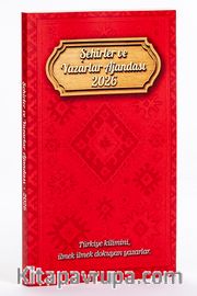2026 Şehirler ve Yazarlar Ajandası (Küçük Boy)