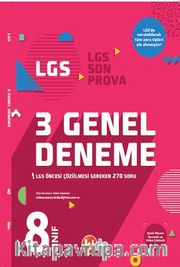 8. Sınıf LGS 3 Genel Deneme
