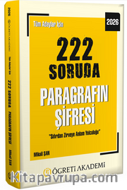 2026 Tüm Adaylar İçin 222 Soruda Paragrafın Şifresi