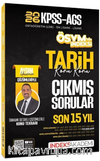2026 KPSS MEB-AGS Tarih ÖSYM nin İndeksi Çıkmış Sorular Son 15 Yıl Konu Konu Çözümlü 