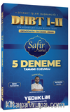 DHBT I-II Ortaöğretim - Ön Lisans - Lisans Safir Serisi Tamamı Çözümlü 5 Deneme Sınavı
