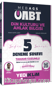 MEB AGS ÖABT Din Kültürü ve Ahlak Bilgisi Safir Serisi Tamamı Çözümlü 5 Deneme Sınavı