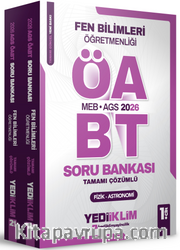 2026 MEB AGS ÖABT Fen Bilimleri Öğretmenliği Tamamı Çözümlü Soru Bankası 2 Cilt 
