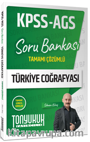 KPSS AGS Türkiye Coğrafyası Tamamı Çözümlü Soru Bankası