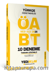 AGS ÖABT Türkçe Öğretmenliği Tamamı Çözümlü 10 Deneme Sınavı