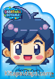 Pixel Art Zamanı – Çıkartmalı Boyama Kitabı
