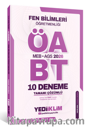2026 MEB AGS Fen Bilimleri Öğretmenliği Tamamı Çözümlü 10 Deneme 