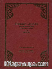 Künhü'l-Ahbar Dördüncü Rükn Osmanlı Tarihi C.II İndeks, Gelibolulu Mustafa Âli