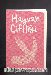 Akıl Defteri - Hayvan Çiftliği - Metinli Bayrak - (Cep Boy)