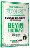 2026 MEB AGS ÖABT Sosyal Bilgiler Öğretmenliği Beyin Fırtınası Soru Cevap