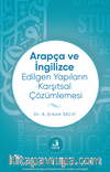Arapça ve İngilizce Edilgen Yapıların Karşıtsal Çözümlemesi