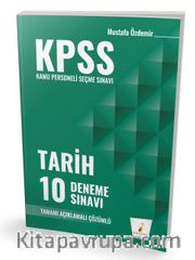 2026 KPSS Tarih 10 Deneme Sınavı
