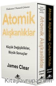 Atomik Alışkanlıklar Kutulu Özel Set: Atomik Alışkanlıklar + Atomik Alışkanlıklar Çalışma Kitabı (2 Kitap)