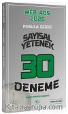 2026 MEB-AGS Sayısal Yetenek 30 Deneme Çözümlü Pusula Serisi