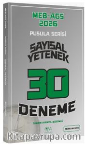 2026 MEB-AGS Sayısal Yetenek 30 Deneme Çözümlü Pusula Serisi