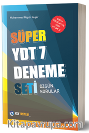 Süper YDT 7 Deneme Seti Özgün Sorular