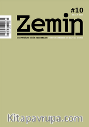 Zemin: Edebiyat Dil ve Kültür Araştırmaları Sayı:10