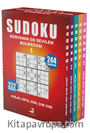 Sudoku Dünyanın En Sevilen Bulmacası 5 Kitap Set (1-2-3-4-5)