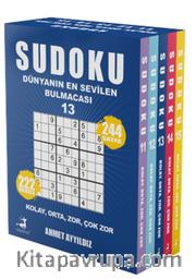 Sudoku Dünyanın En Sevilen Bulmacası 5 Kitap Set (11-12-13-14-15)