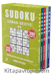 Sudoku Uzman Seviye 5 Kitap Set (11-12-13-14-15)